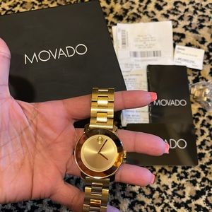 Movado bold watch - GOLD